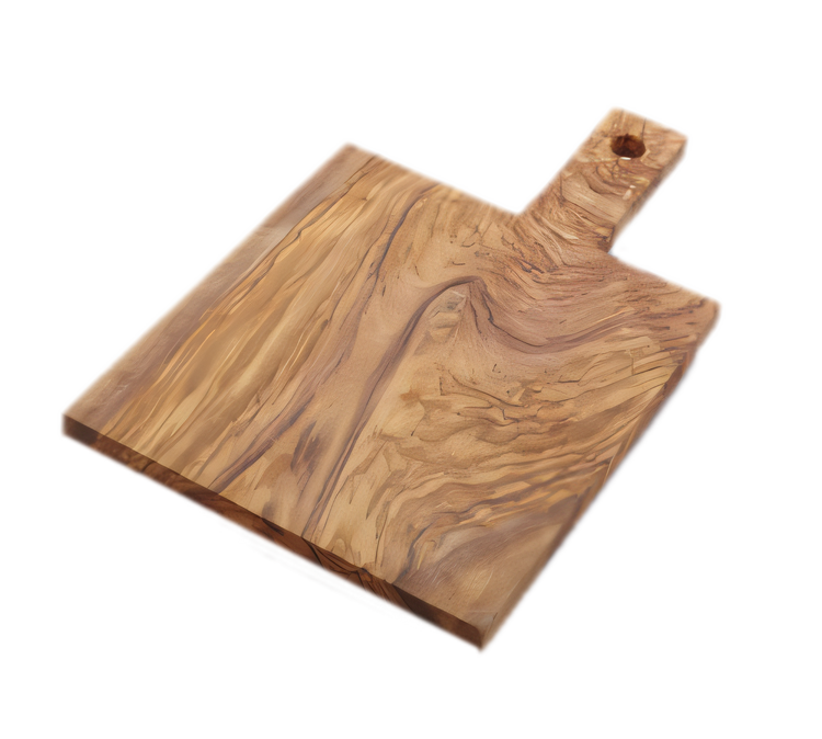 Product image #1 for American Metalcraft 14 x 9 Inch Olive Wood Rectangular Serving Board with Handle