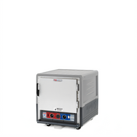 Metro C5 3 Series Mobile Under Counter Combination Heated Holding and Proofing Cabinet, Gray, Low Watt, 10-Pan Capacity