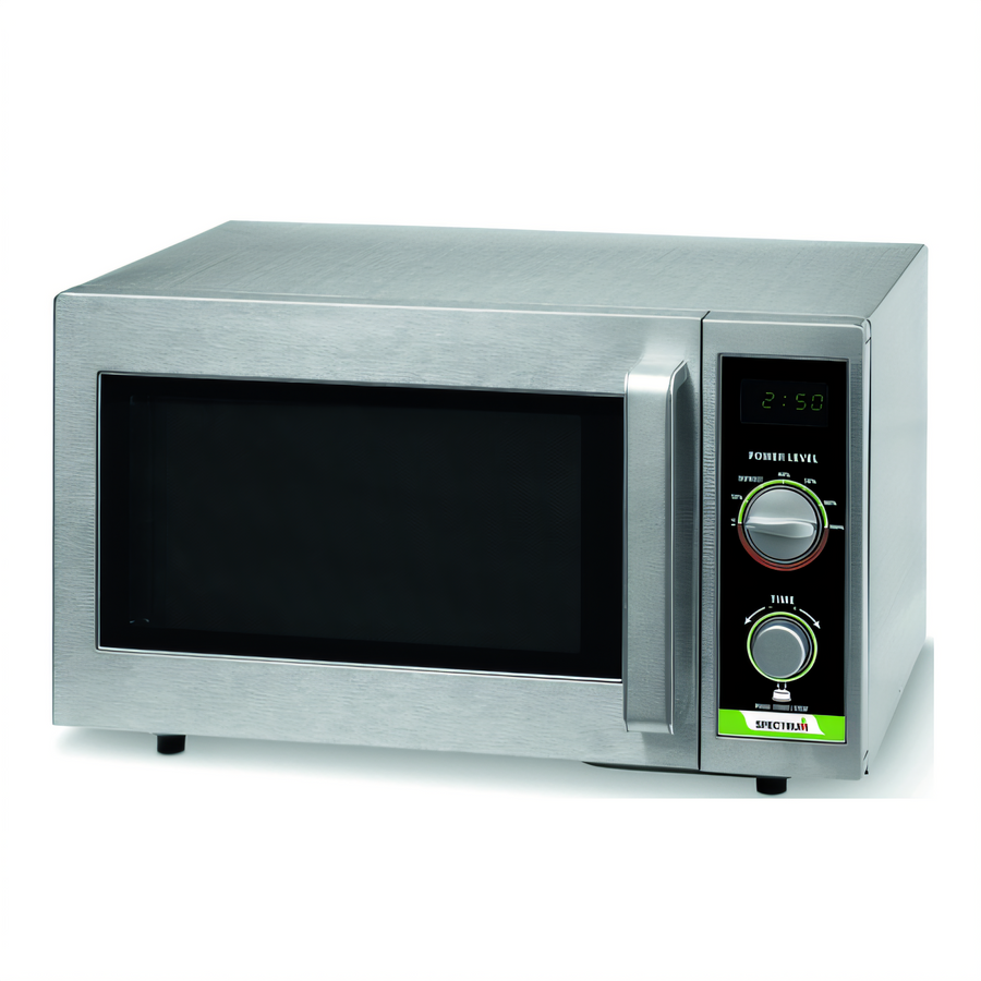 Product image #1 for Spectrum Commercial Countertop Microwave Oven, 0.9 Cu. Ft., 1000W, Dial Controls