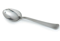 Aria 12-Inch Solid Serving Spoon, 18/8 Stainless Steel