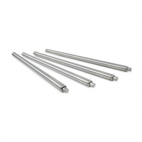 20-Inch Stainless Steel Support Leg Set with Adjustable Bullet Feet, Set of 4