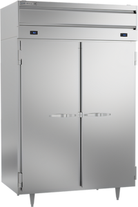 Beverage-Air P-Series Dual-Temperature Two-Section Top-Mounted Reach-In Refrigerator/Freezer with Solid Doors