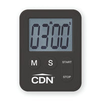 CDN TM28-BK Digital Kitchen Timers Case of 12