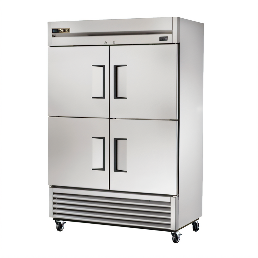 Product image #1 for True T-Series Two-Section Reach-In Freezer with 4 Half Solid Doors, 54 1/8-Inch Wide