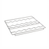 Thumbnail image #1 for Beverage-Air Curved Chrome Wine Rack for MMR23 Cabinet, 12-Bottle Capacity