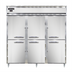 Thumbnail image #1 for Continental Refrigerator Designer Line DL3W-SA-PT-HD Three-Section Pass-Thru Heated Cabinet