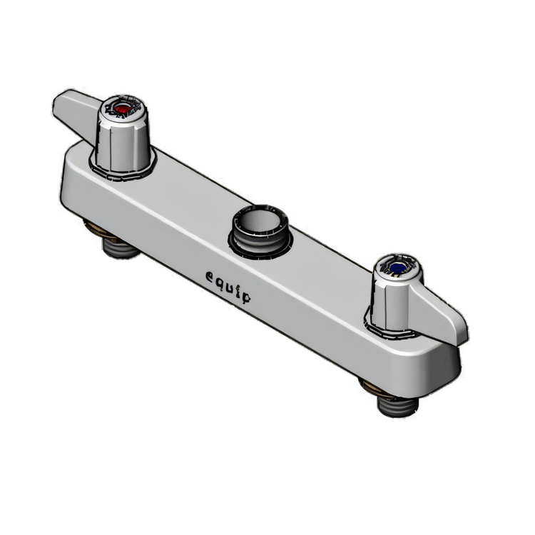 Product image #1 for equip by T&S Brass 8-Inch Deck Mount Workboard Faucet, Less Nozzle