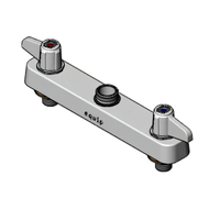 equip by T&S Brass 8-Inch Deck Mount Workboard Faucet, Less Nozzle