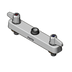 Thumbnail image #1 for equip by T&S Brass 8-Inch Deck Mount Workboard Faucet, Less Nozzle