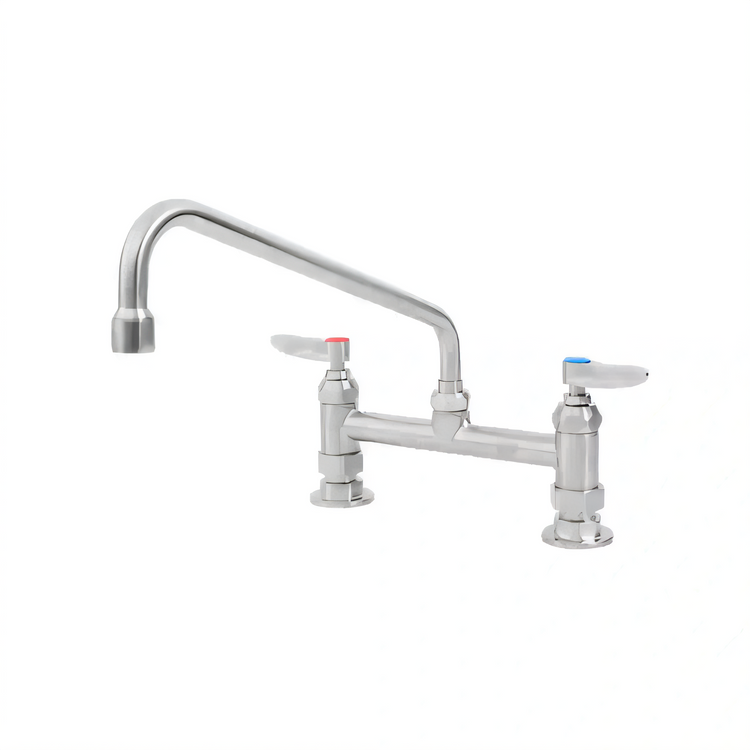 Product image #2 for EverSteel Double Pantry Deck-Mount Mixing Faucet, 8-Inch Centers, 12-Inch Swing Nozzle