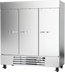 Thumbnail image #1 for Beverage Air Horizon Series Three-Section Reach-In Refrigerator, 70.19 Cu. Ft., Solid Doors, Bottom-Mounted Self-Contained, Stainless Steel