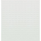 Thumbnail image #1 for Quantum QLP-3661HC Wall-Mounted Louvered Panel Starter Unit, 36 x 61 Inches, 16-Gauge Steel, Oyster White Enamel