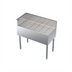 Thumbnail image #1 for Krowne Royal Series 36-Inch Freestanding Underbar Corner Drainboard, Left End Return