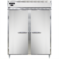 Continental Refrigerator Designer Line DL2WE Two-Section Extra-Wide Reach-In Heated Cabinet