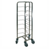 Thumbnail image #1 for Dough Container Trolley with 8-Container Capacity, Stainless Steel