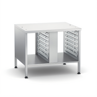 RATIONAL Stand II Stationary Oven Stand for iCombi 6- and 10-Half Size Classic/Pro