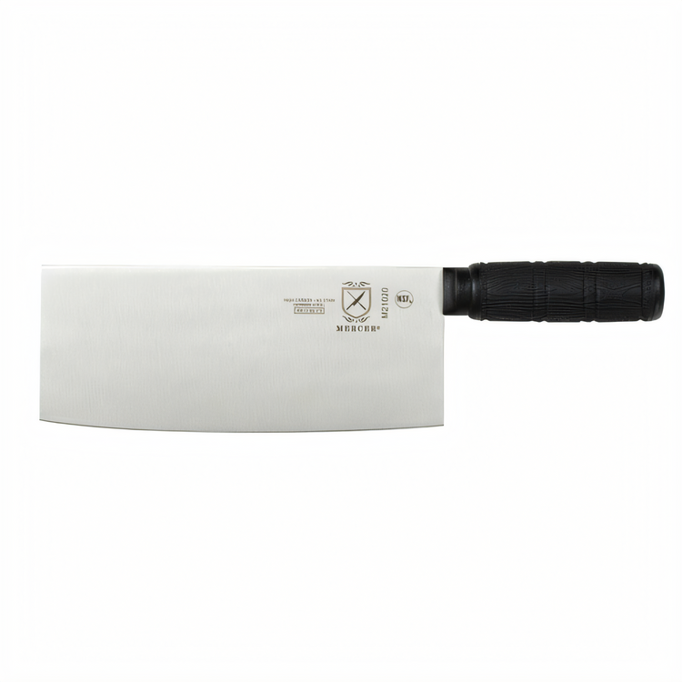 Product image #1 for Mercer Culinary 8-Inch Forged Chinese Chef's Knife with Black Santoprene Handle