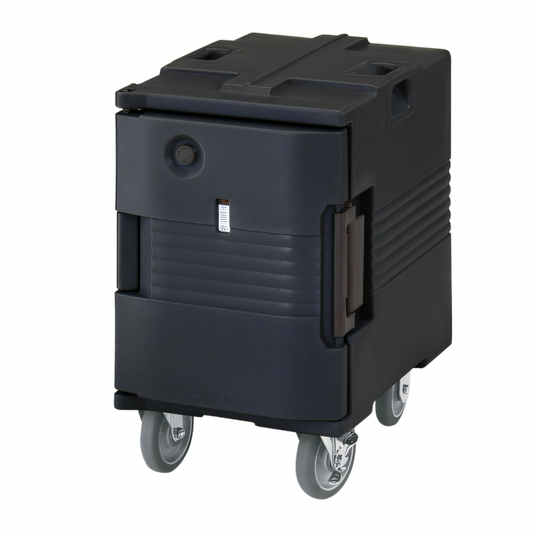 Product image #2 for Cambro Ultra Pan Carrier Heated Front-Loading Food Pan Carrier with Casters, 1 Compartment, 110V