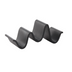 Thumbnail image #2 for American Metalcraft Whimsical 3-Compartment Black Melamine Taco Holder