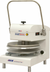 Thumbnail image #1 for DoughXpress DXM-W Manual Heated Pizza Dough Press, Up to 18-Inch Diameter, White