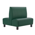 Thumbnail image #1 for ATSMFG ATS AT&S-AD-K36-P GR8 Kevin Standard Booth, double, 48" long x 36" high, Plain back, removable sinuous spring seat with connecting links