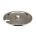 Thumbnail image #1 for Winco 11 Qt Notched/Slotted Stainless Steel Inset Cover, Mirror Finish