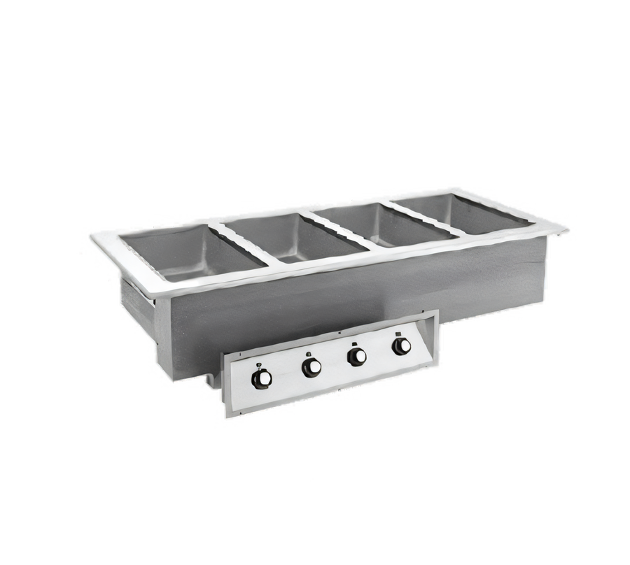 Product image #1 for Randell Custom & Serving 5-Pan Drop-In Electric Hot Food Well with Drains and Manifold