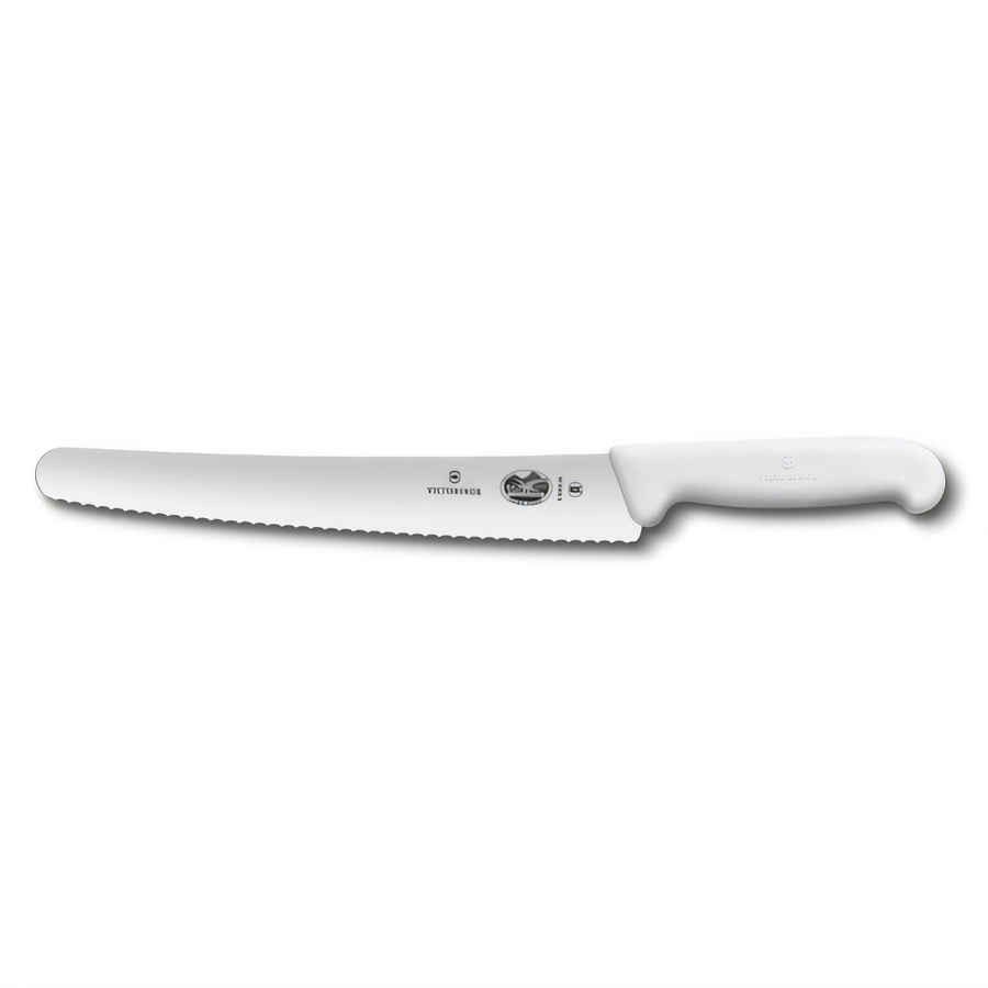 Product image #1 for Victorinox Fibrox HACCP 10-1/4 Inch Serrated Baker's Bread & Cake Knife with White Fibrox Handle