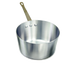 Thumbnail image #1 for Crestware 5.5 Qt Tapered 3003 Aluminum Sauce Pan, 9-7/8 Inch Diameter