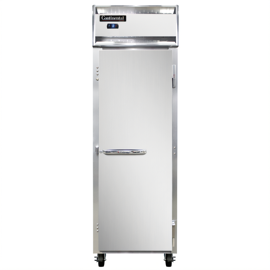 Product image #1 for Continental Refrigerator 1FSNSA One-Section Shallow Depth Reach-In Freezer with Solid Door