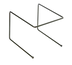 Thumbnail image #1 for American Metalcraft Universal Rectangular Black Pizza Stand, 9 x 8 x 7 Inches