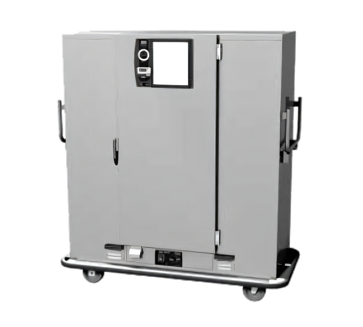 Product image #1 for Metro MBQ Heated Banquet Holding Cabinet, Single Door, 72-Plate Capacity, Canned Quad-Heat Dual Fuel, Stainless Steel, 120V