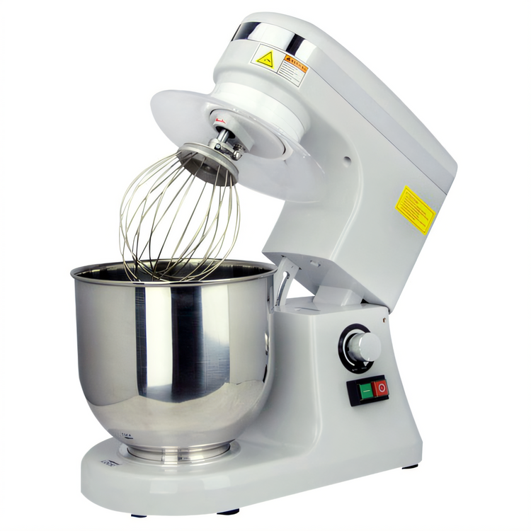 Product image #1 for Uniworld 7-Quart Countertop Planetary Mixer with Tilt-Back Head and Variable Speed