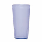 Thumbnail image #2 for Cambro Colorware 1600P2401 Plastic Tumbler, 16.4 oz., Slate Blue, Textured SAN Case of 24