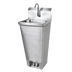 Thumbnail image #1 for Freestanding Floor-Mounted Stainless Steel Hand Sink with Foot Pedal Valves