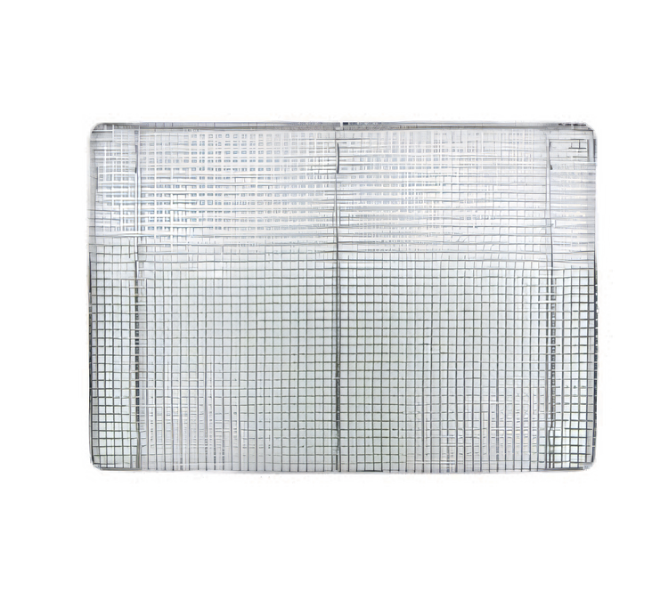 Product image #1 for Footed Chrome Plated Wire Pan Grate Cooling Rack for Full-Size Bun Pans, 16 x 24 Inches