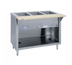 Thumbnail image #1 for Duke Thurmaduke 32-Inch Electric Stationary Steamtable with 2 Sealed Wells and Open Storage Base