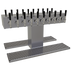 Thumbnail image #1 for Glastender Double-Sided Countertop Glycol-Cooled Draft Dispensing Tower, 20 Faucets, Stainless Steel
