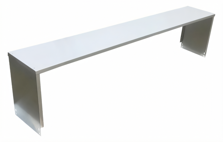 Product image #1 for Omcan USA 4-Pan Steam Table Sneeze Guard, 58 x 12 x 15 Inches, Compatible with 46674