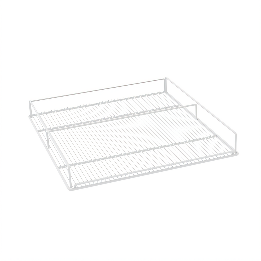 Product image #1 for Beverage-Air Flat White Epoxy-Coated Commercial Wine Rack for MMR23, 12-Bottle Capacity