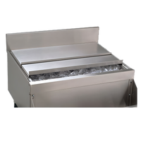 Advance Tabco Prestige Sliding Stainless Steel Cover for 30-Inch Pass-Through Ice Bin