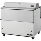 Thumbnail image #1 for True Mfg. - General Foodservice TMC-49-DS-HC Dual-Sided Mobile School Milk Cooler Cart, 12-Crate Capacity, Forced-Air