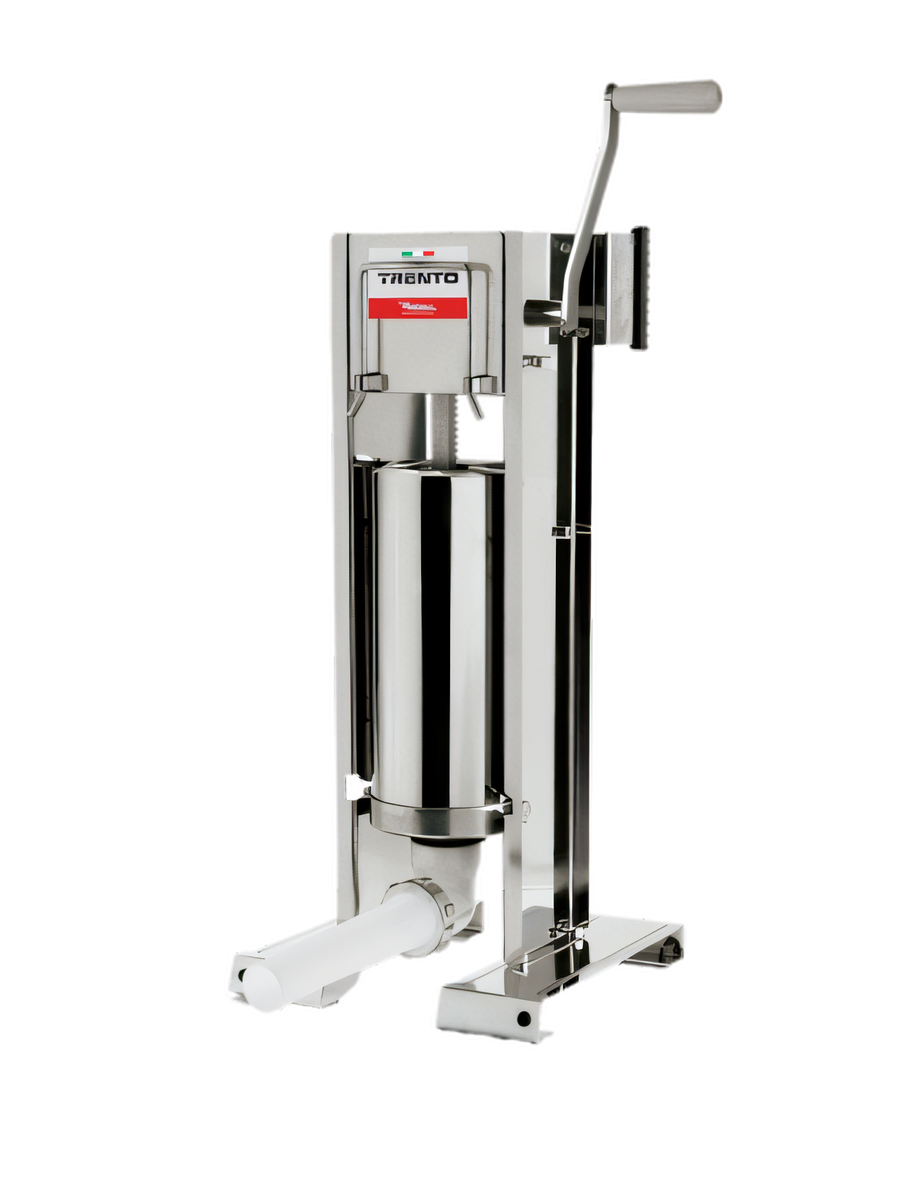 Product image #1 for Trento 2-Speed Manual Vertical and Horizontal Gear Drive Sausage Stuffer, 11 lb. Capacity