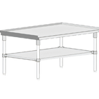 Thumbnail image #1 for John Boos GS6-3048GSK Equipment Stands & Utility Carts