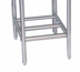 Thumbnail image #1 for Advance Tabco K-550 Stainless Steel Tubular Rack Storage for Under Drainboards, Sold Per Linear Foot