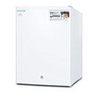 Thumbnail image #1 for Summit Commercial Accucold® FS30LMC Countertop Breast Milk Freezer, 1.8 Cu. Ft., White, Locking Reversible Solid Door