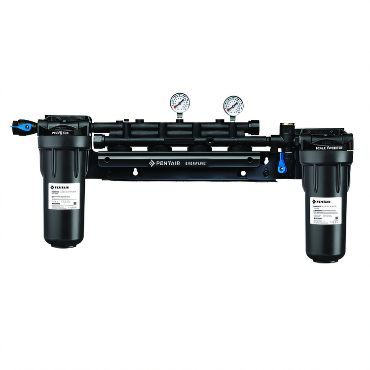 Product image #1 for Everpure CSR Quad High-Flow Water Filtration Manifold System with EC110 Prefilter and ScaleStick Cartridge