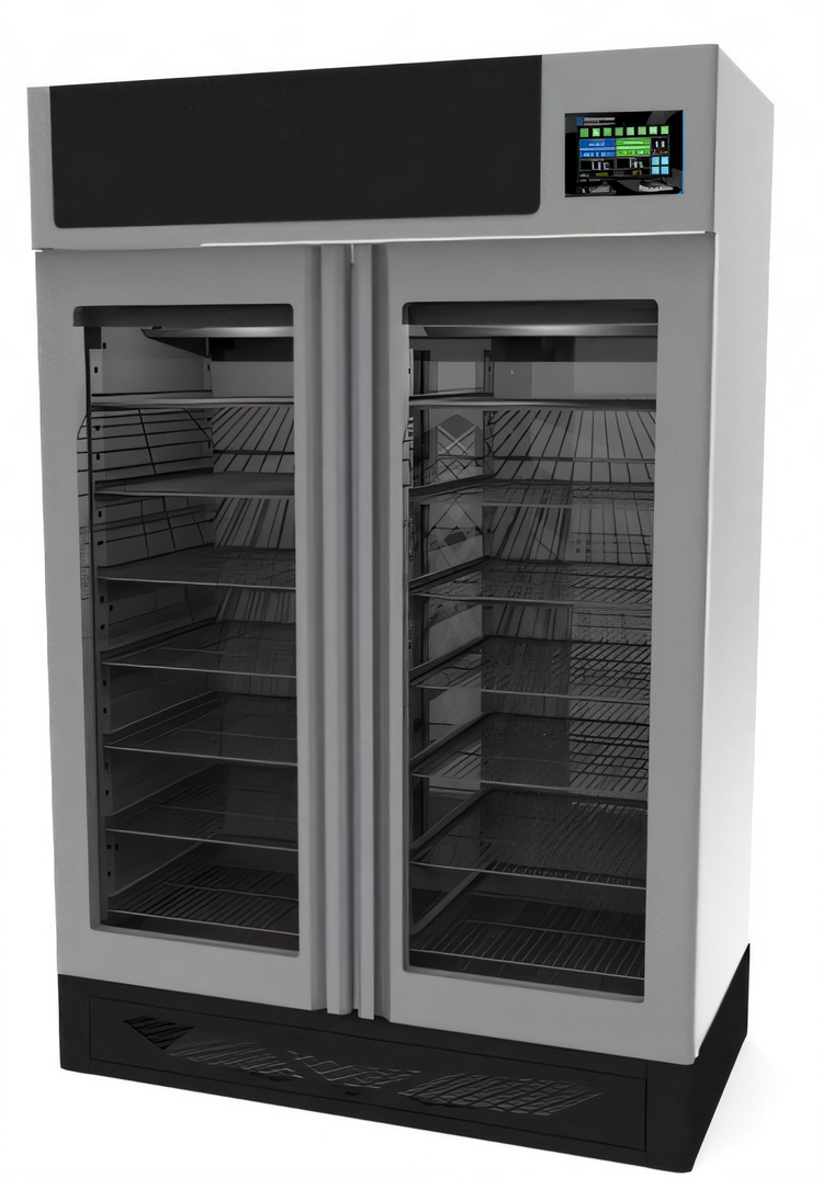 Product image #1 for Pesciugatore® Free-Standing Fish Curing Cabinet with Integrated pH System, 440 lb Capacity, 220V