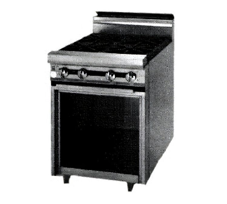 Product image #1 for Titan JTRH-10 Heavy Duty 60-Inch 10-Burner Gas Range with Cabinet Base