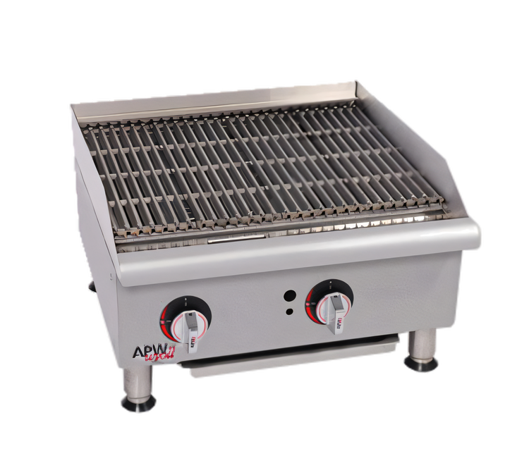 Product image #1 for Workline GCB-36S Countertop Gas Charbroiler, 36 Inch Wide, 90,000 BTU